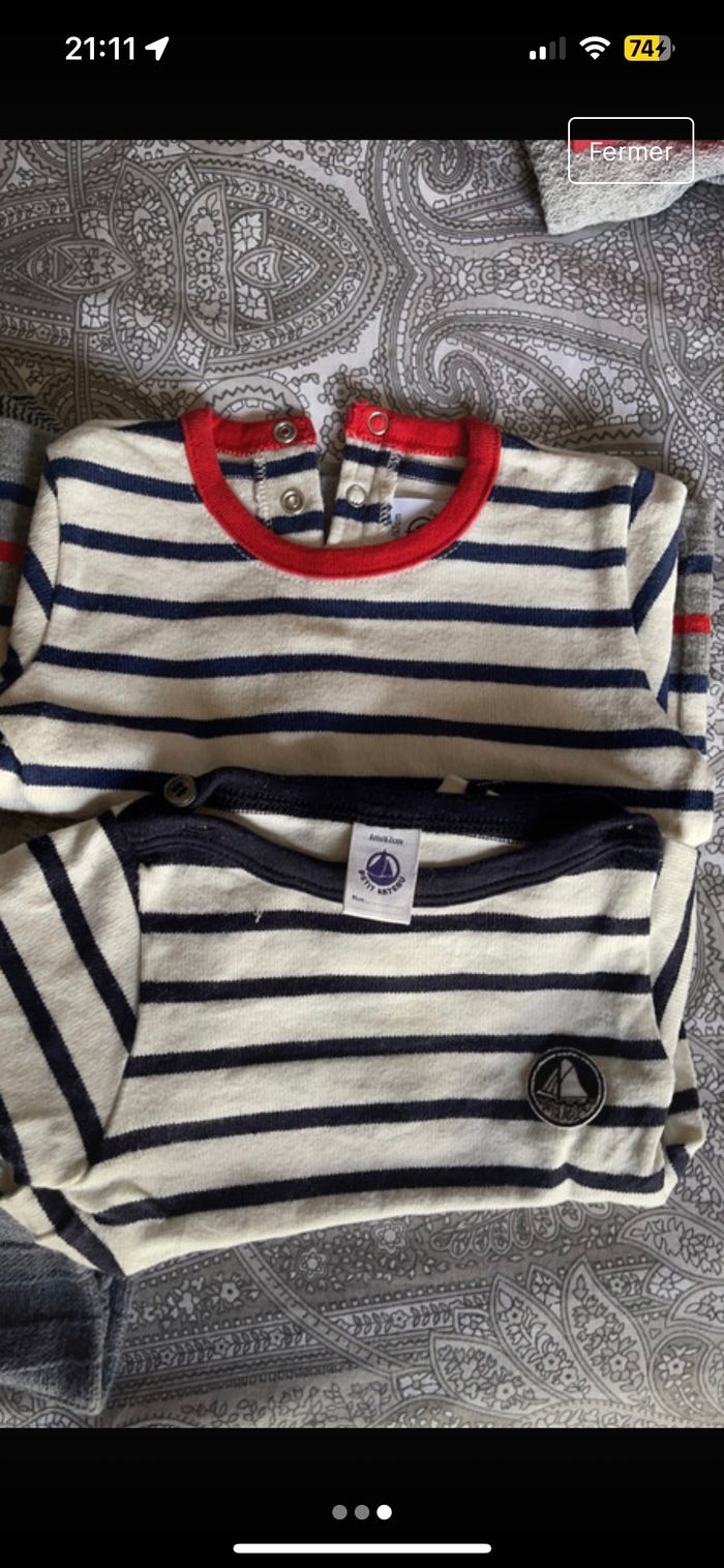 Lot de pull