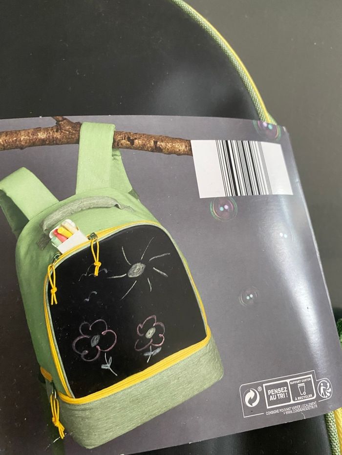 Sac à dos cartable maternelle sport - photo numéro 3
