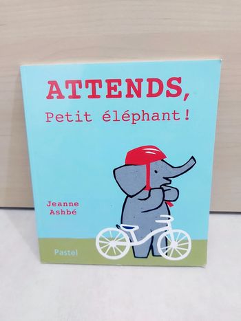 🌺 Livre (école des loisirs) : Attends petit éléphant