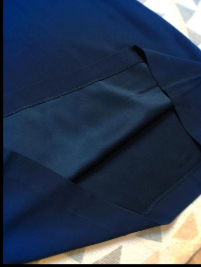 Robe chasuble - Bleu Marine - Duncan - IT 46 = FR 42 - Excellent État - photo numéro 9