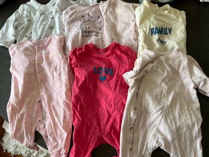 Lot de 7 pyjamas légers