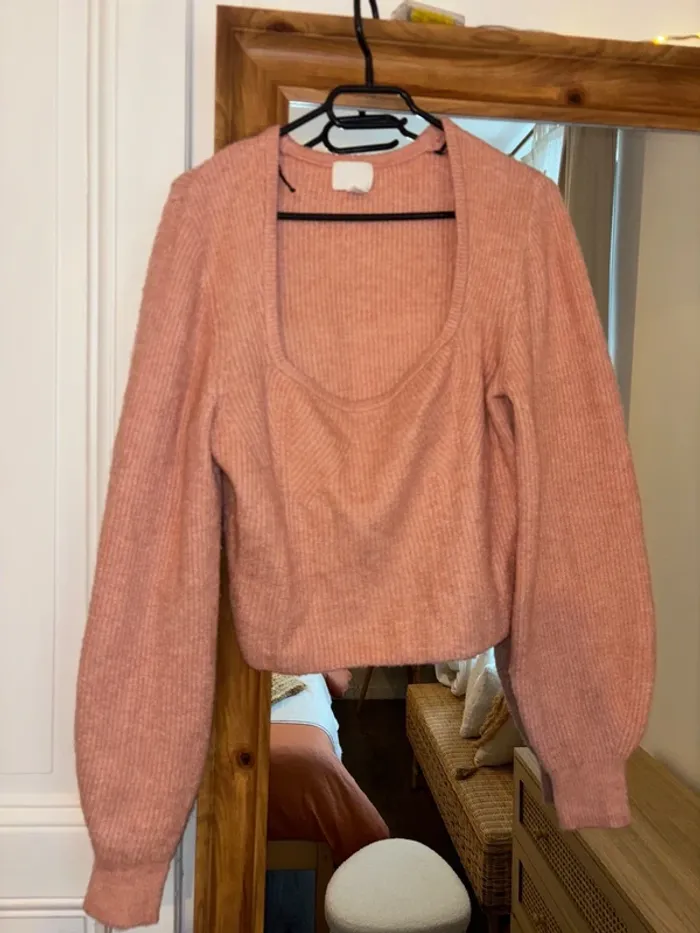 Pull rose H&M - photo numéro 2