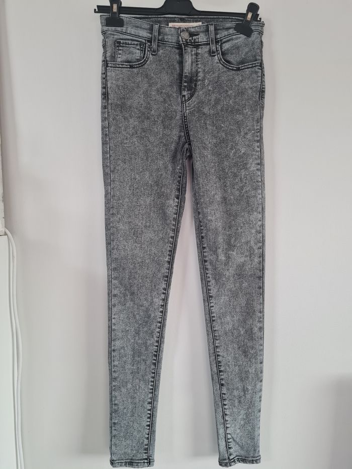 Jean 720 super skinny high rise gris