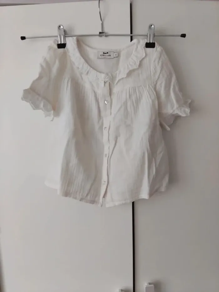 Blouse Cyrillus t6ans 100%coton