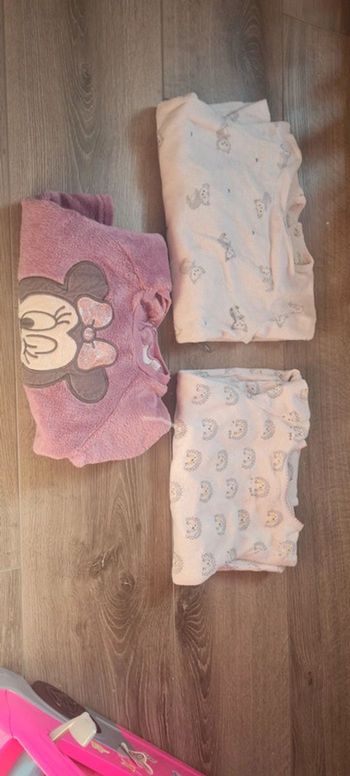 Pyjama lots de 3 pyjama 18 mois