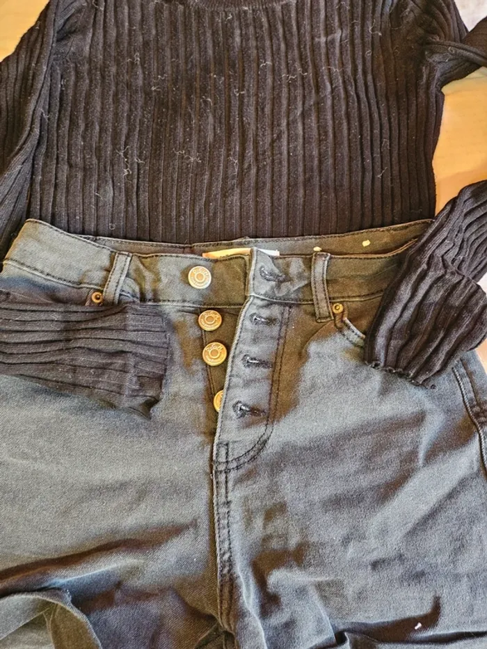 ensemble short et pull fille - photo numéro 2