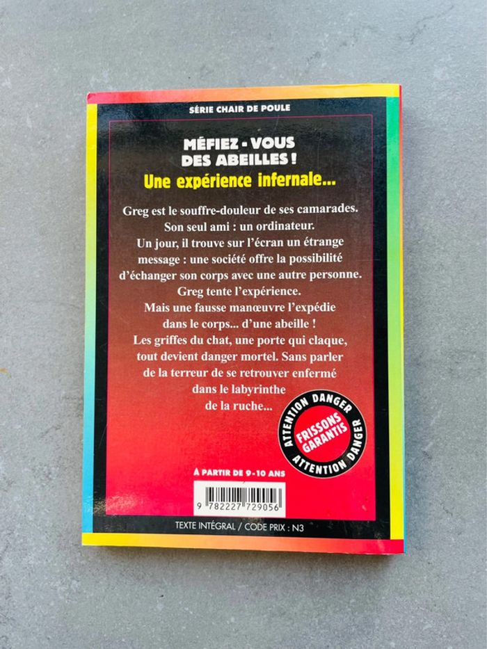 Livre chaire de poule méfiez vous des abeilles - photo numéro 3