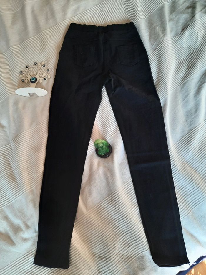 Leggings noir très moulé taille S/M - photo numéro 4