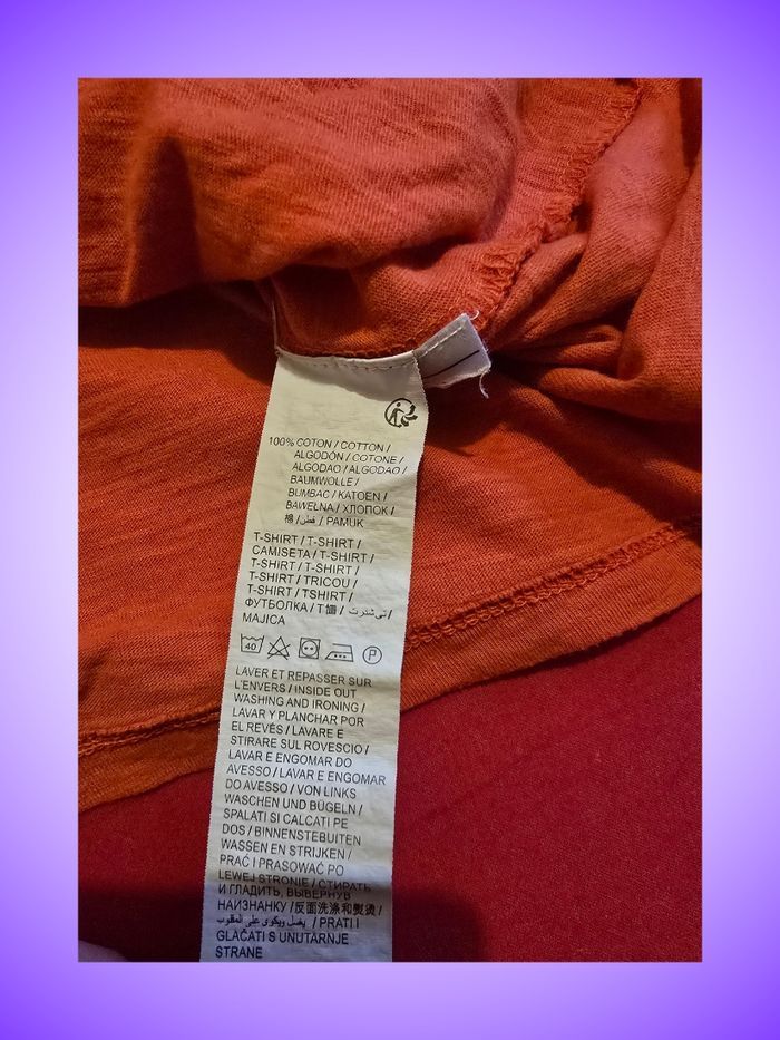 Débardeur Camisole Évasé Kiabi – Couleur Corail/Terre Cuite – Taille 42 XL 44 XXL – Très Bon État - photo numéro 4