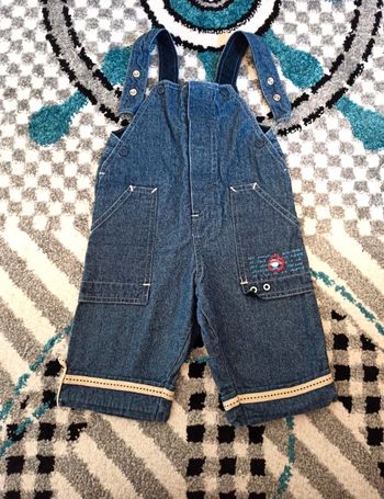 Salopette en jean- Taille 6 mois