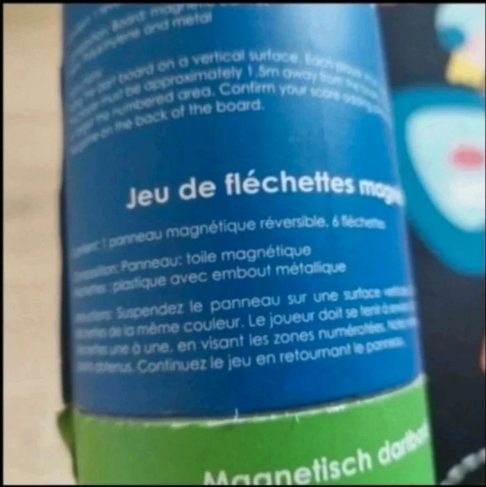 Jeu de fléchettes magnétique chevalier / dragon - photo numéro 9