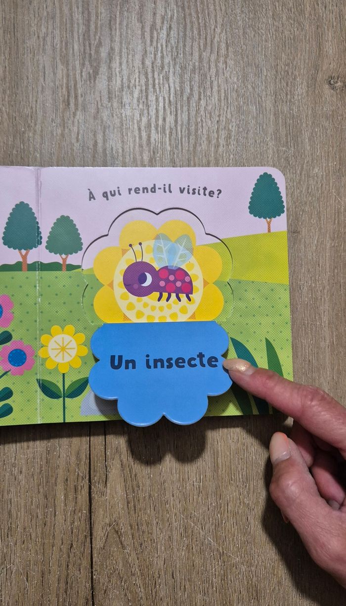 Livre à rabats : Mes premiers mots - photo numéro 3