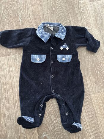 Pyjama velours 3 mois