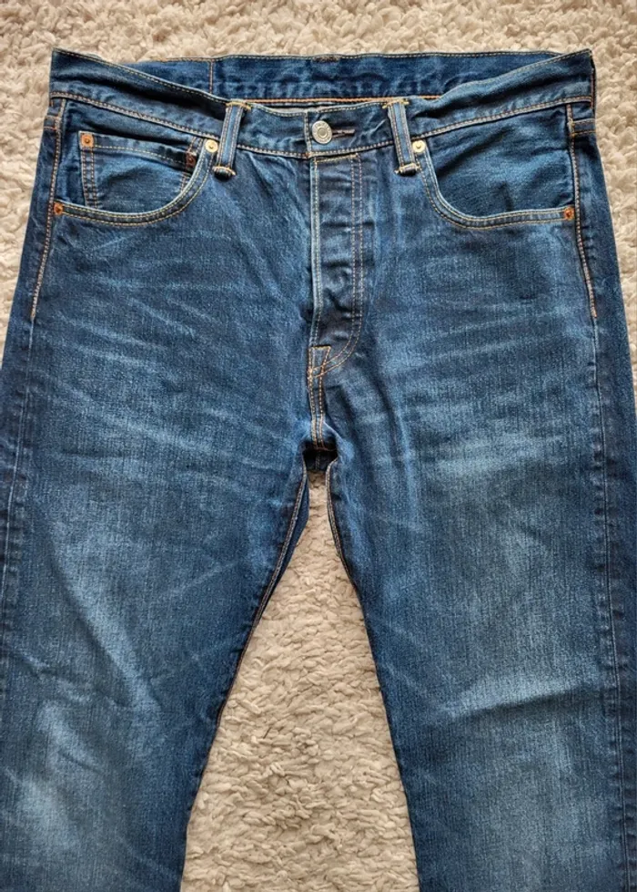 Jean Levi's 501 W32 L32 bleu - photo numéro 3