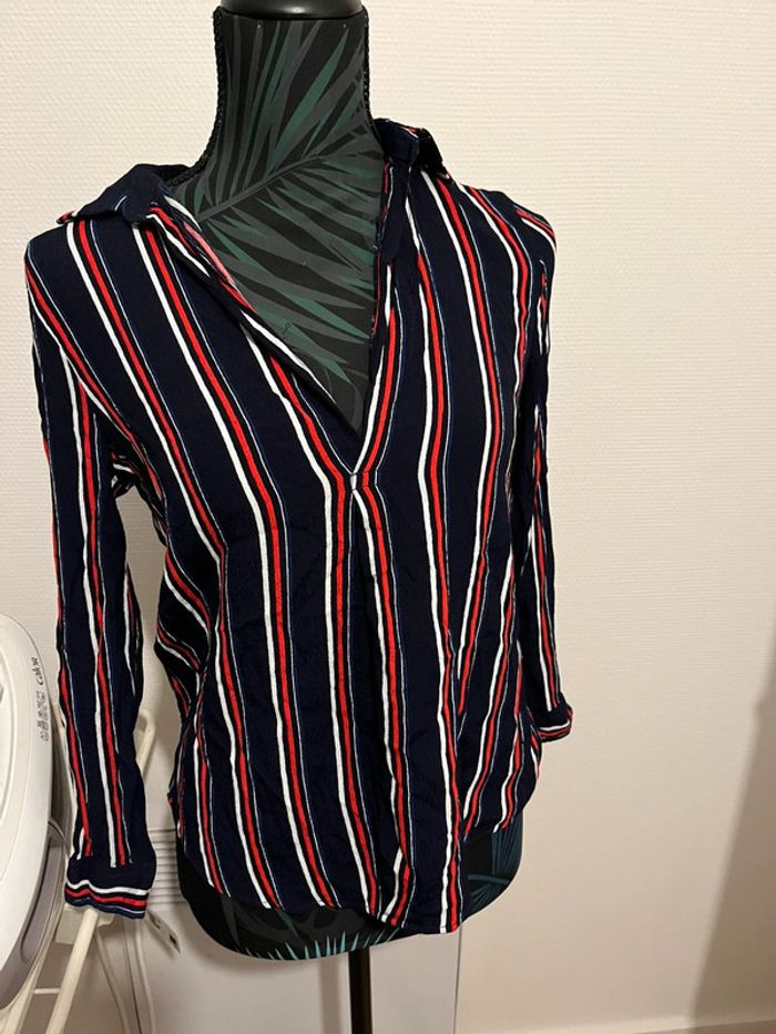 Blouse rayée taille S Jennyfer