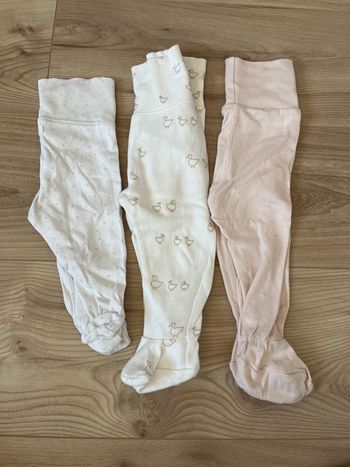 Lot 3 leggings coton 