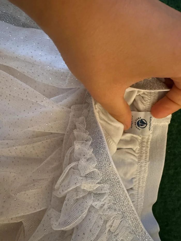 Jupe tulle pailletée petit bateau - photo numéro 2