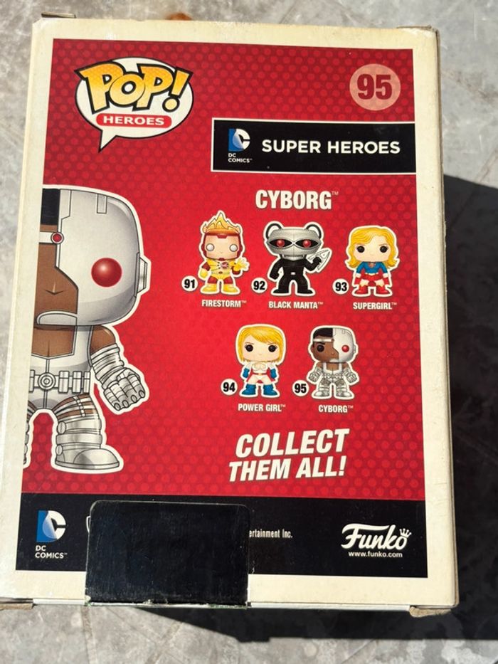 Funko Pop DC Super Heroes #95 – Cyborg - photo numéro 5