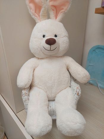 Les z'amis nature - belle peluche lapin