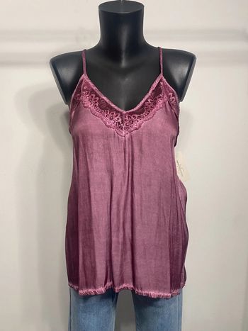 Caraco rose/bordeaux femme medium
