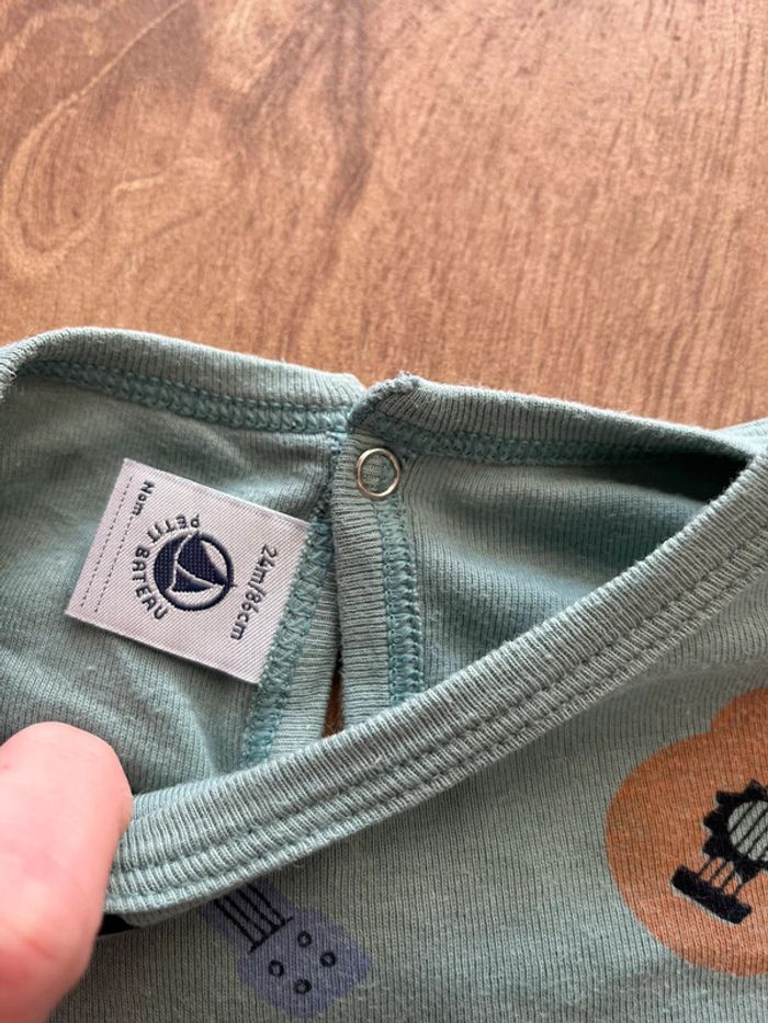 Haut de pyjama 24 mois - Petit Bateau - photo numéro 2
