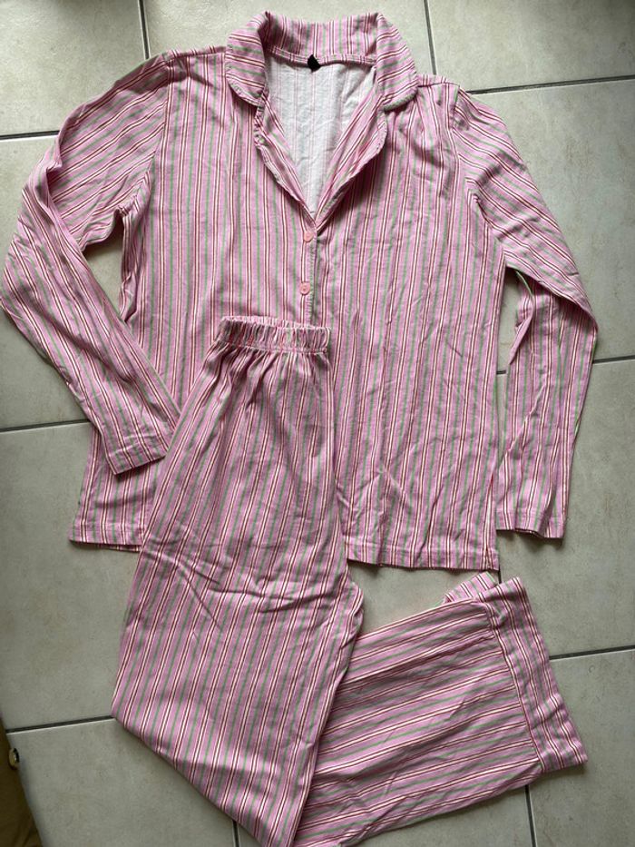 Pyjama femme boyfriend rayure rose LC Waikiki 36 - photo numéro 4