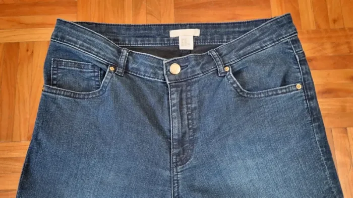 Jeans femme taille basse h&m  T40 - photo numéro 7