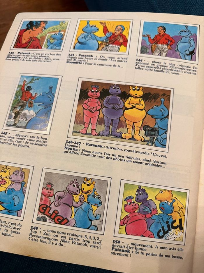 Album Panini complet Le Village dans les Nuages TF1 stickers autocollants vintage Christophe Izard - photo numéro 8