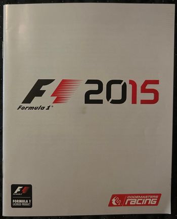 (Notice) Formula 1 2015 ps3