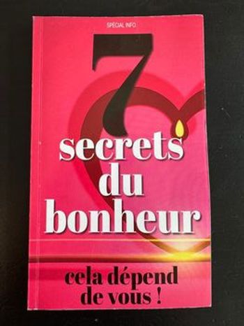 Livre 7 secrets du bonheur