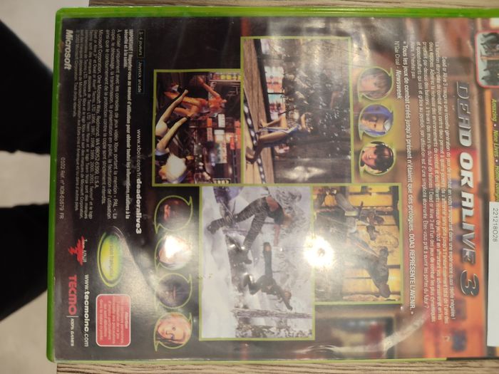 Dead or Alive 3 xbox - photo numéro 2