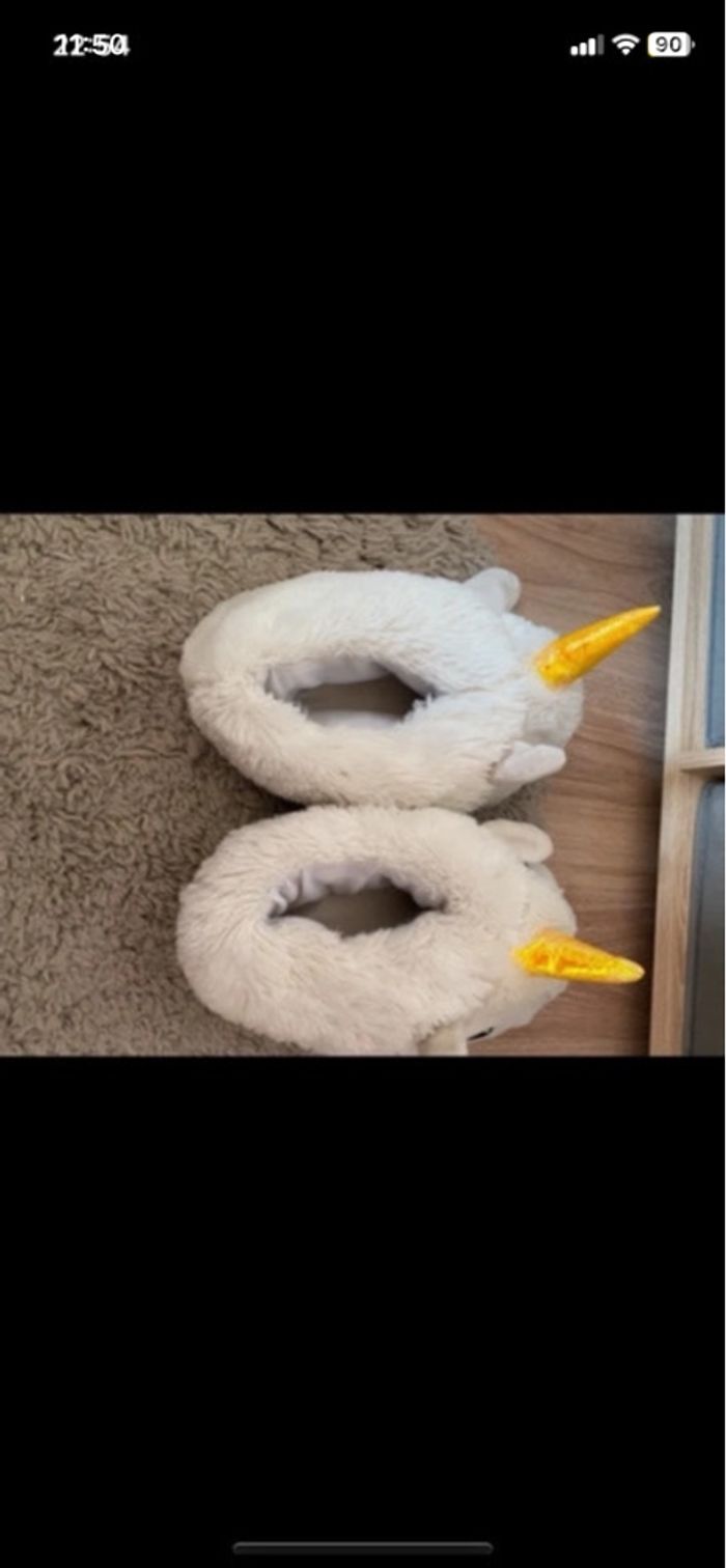 Chaussons licorne - photo numéro 2