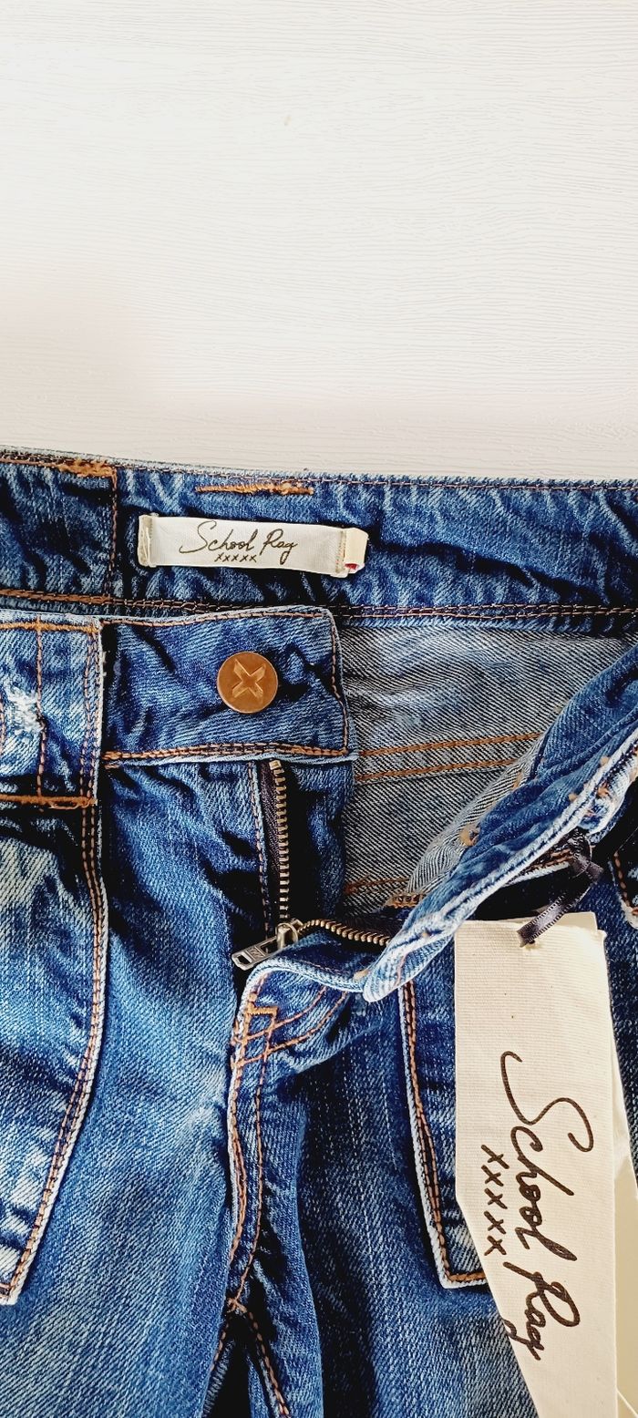 Pantalon jeans fille taille xxs school rag - photo numéro 4