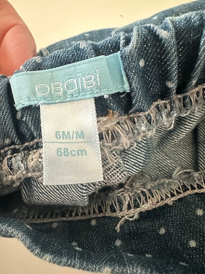 Pantalon jeans marine - photo numéro 2