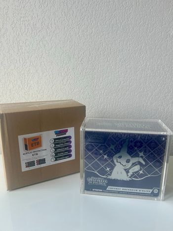 Protection acrylique pour ETB Pokémon