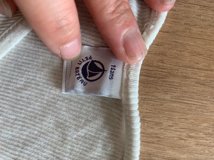 Maillot corps 14 ans petit bateau - photo numéro 2