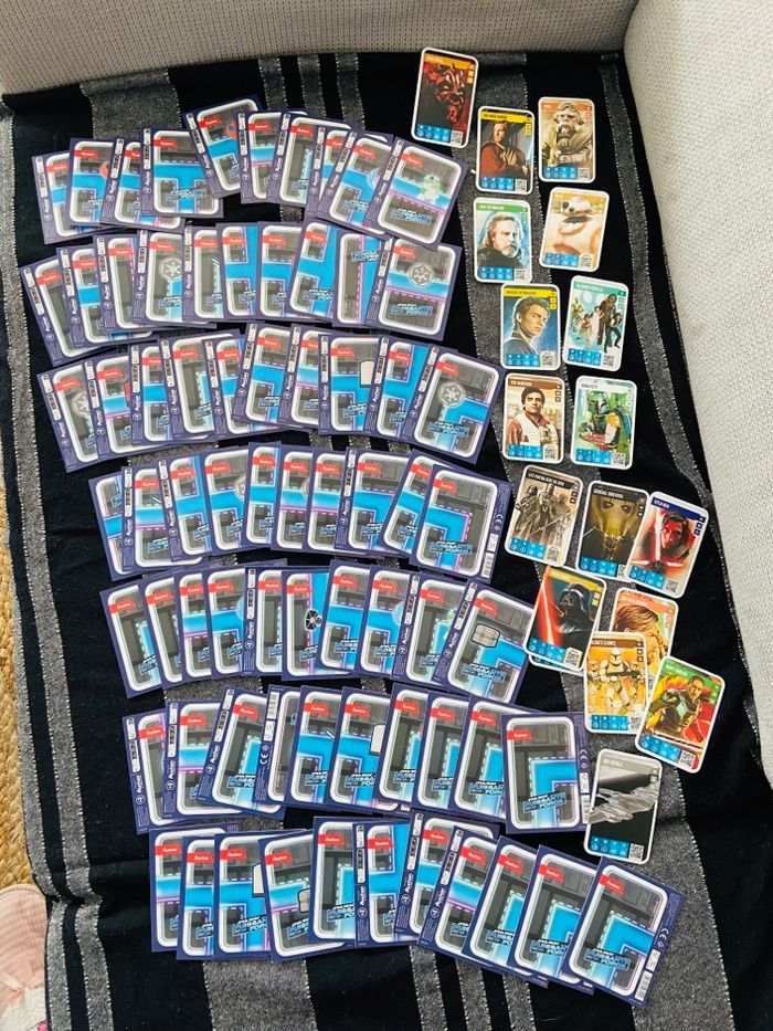 Gros lot carte star wars