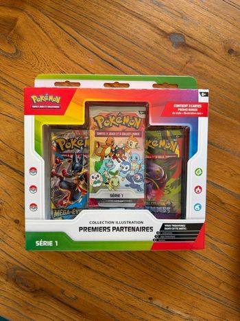 Coffret carte  Pokémon premier partenaire 