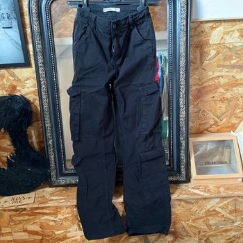 Cargo noir Bershka