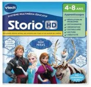 Jeu Storio HD Disney - La reine des neiges