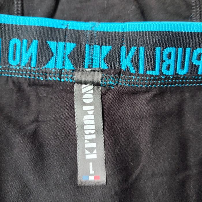 Lot de 3 boxers en coton noir pour homme taille L, No Publik - photo numéro 3