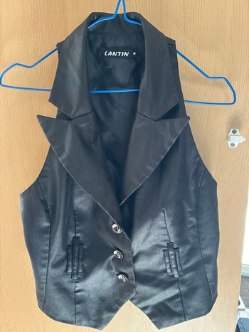 Gilet type smoking femme