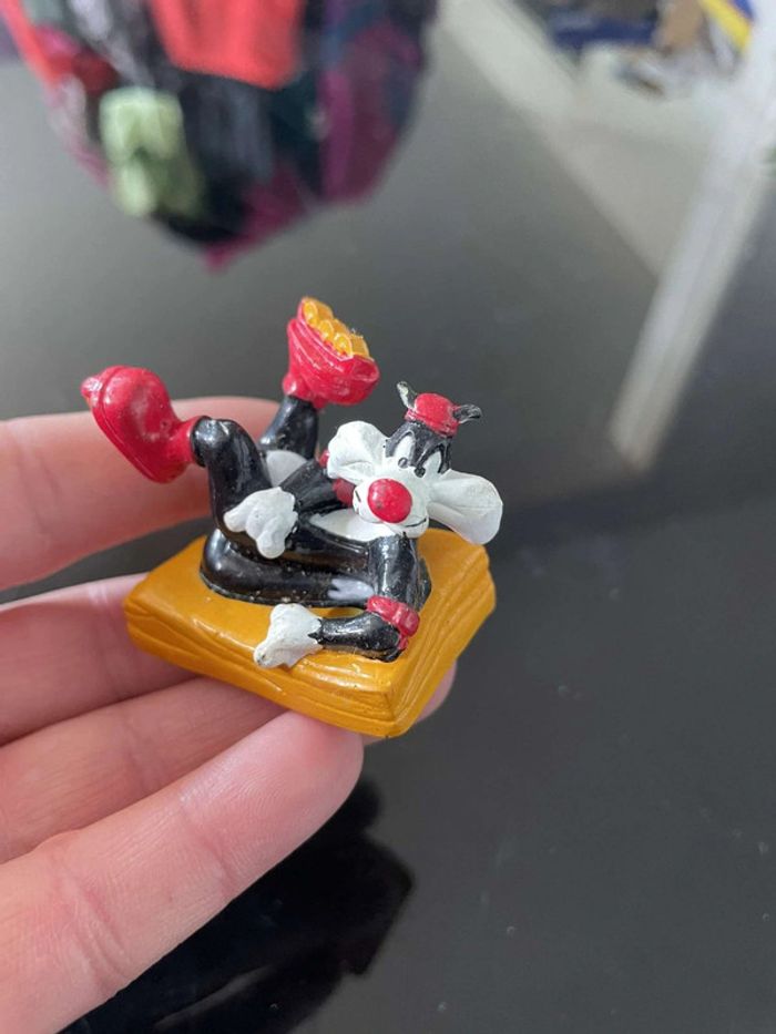 Figurine Vintage Sylvester Porte Crayon Weetos Warner Bros 2002 - photo numéro 2