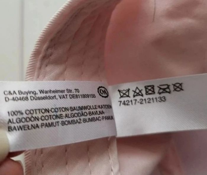 Casquette rose pâle - photo numéro 7