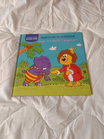 Livre apprends la politesse