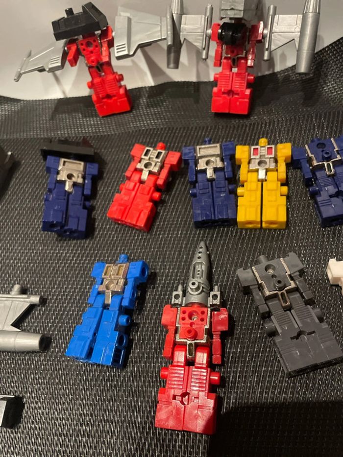 Joli lot robots Takara transformers Diaclone Blockman Robotech Robolinks vintage - photo numéro 5