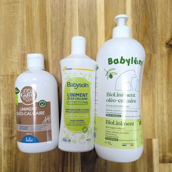 Lot de 3 Liniment Oléo-Calcaire NEUF