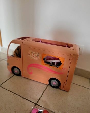 Camping car barbie