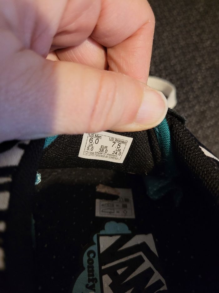 basket vans t38,5 (20e) - photo numéro 7