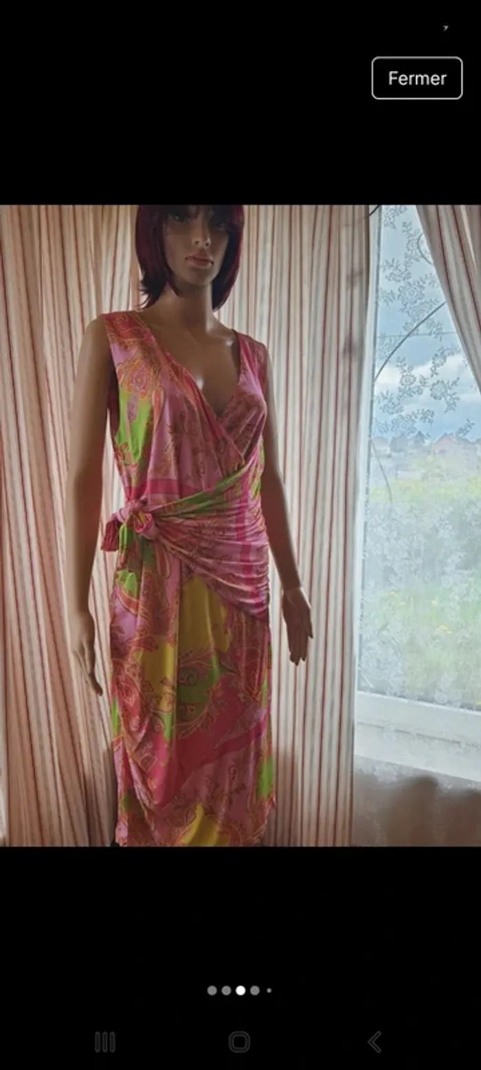 Magnifique Robe Giovane San Martino taille 44 - photo numéro 3